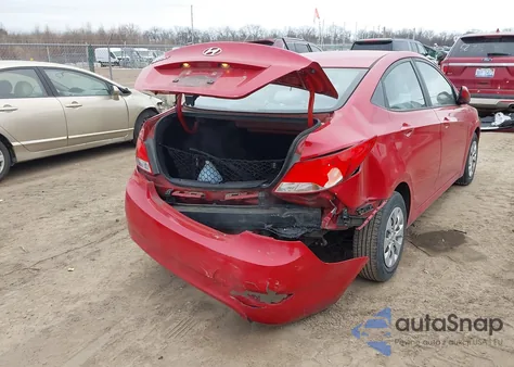 2017 Hyundai Accent Se z USA, uszkodzony, nr VIN KMHCT4AE9HU337207